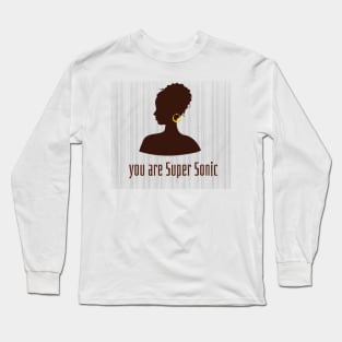 super sonic shirt Long Sleeve T-Shirt